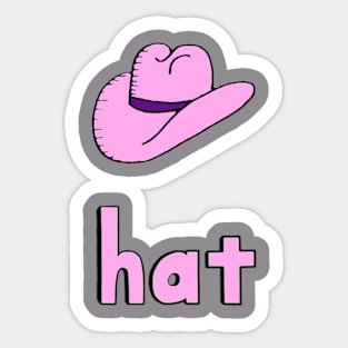 This is a HAT Sticker